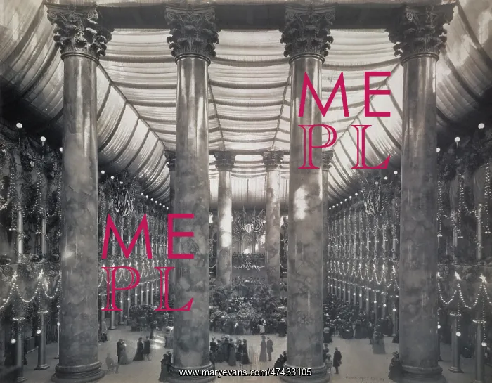 : The inaugural ball room, 1901 : The inaugural ball room, 1901