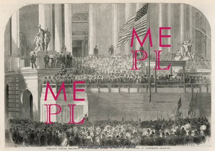 : Inauguration of Abraham Lincoln : Inauguration of Abraham Lincoln