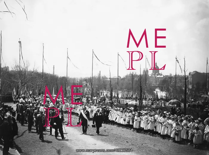 : Inauguration of the Angel of Peace, 16.07.1899 : Inauguration of the Angel of Peace, 16.07.1899