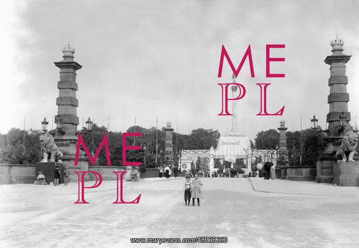 : Inauguration of the Angel of Peace in Munich, 1899 : Inauguration of the Angel of Peace in Munich, 1899