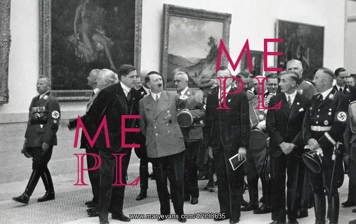 : At the inauguration of the Haus der Kunst in Munich : At the inauguration of the Haus der Kunst in Munich
