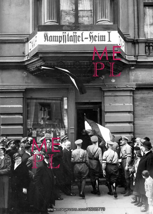 : Inauguration of the Kampfstaffelheim I (fight squadron's ho : Inauguration of the Kampfstaffelheim I (fight squadron's ho
