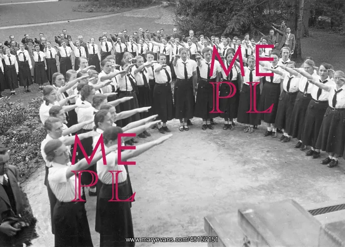 : Inauguration of a leaders school of the BDM, 1934 : Inauguration of a leaders school of the BDM, 1934