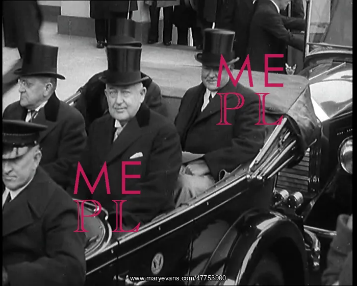 : Inauguration of President Herbert C Hoover : Inauguration of President Herbert C Hoover