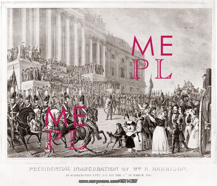 : Inauguration of President William Harrison ? : Inauguration of President William Harrison ?