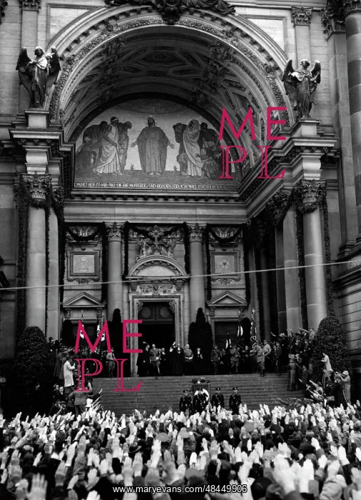 : Inauguration of the Reich bishop Ludwig Mueller, 1934 : Inauguration of the Reich bishop Ludwig Mueller, 1934