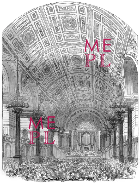 : Inauguration of St. George's Hall, Liverpool, 1854 : Inauguration of St. George's Hall, Liverpool, 1854
