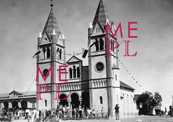 : Inauguration of St. Mary's Cathedral in Windhoek, 1908 : Inauguration of St. Mary's Cathedral in Windhoek, 1908