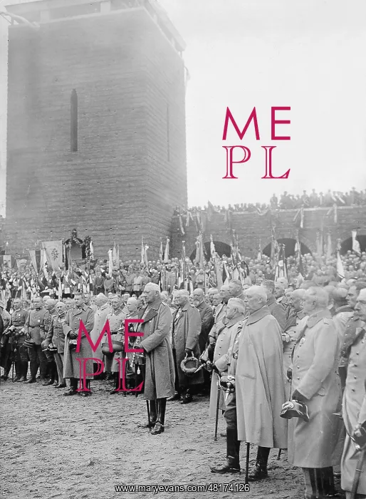 : Inauguration of the Tannenburg memorial, 1927 : Inauguration of the Tannenburg memorial, 1927