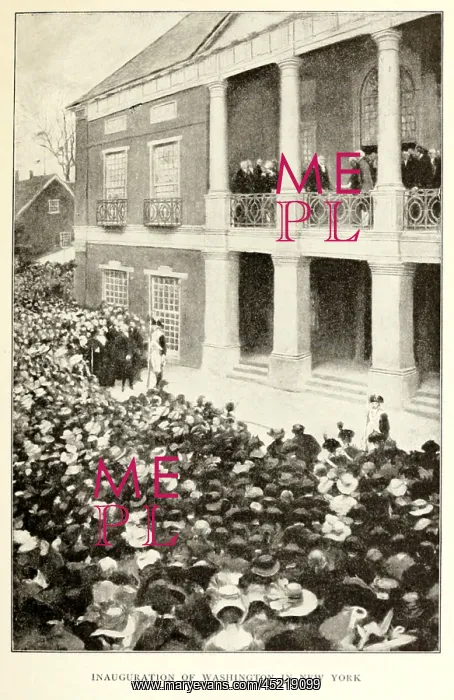 : Inauguration of Washington in New York April ? : Inauguration of Washington in New York April ?