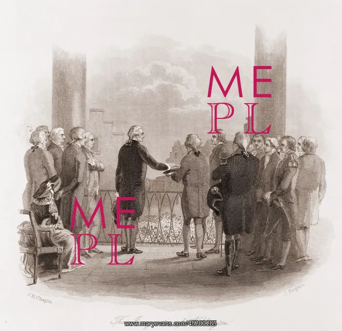 : The Inauguration of Washington. Swearing ? : The Inauguration of Washington. Swearing ?