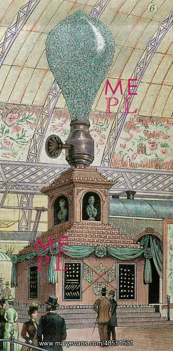 : Incandescent giant lamp, model of the Edison type bulb. Expo : Incandescent giant lamp, model of the Edison type bulb. Expo
