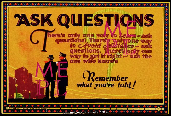 : Incentivisation Poster - Ask Questions : Incentivisation Poster - Ask Questions