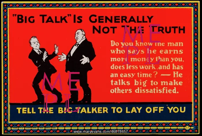 : Incentivisation Poster - Big Talker : Incentivisation Poster - Big Talker