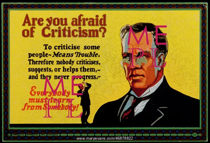 : Incentivisation Poster - Criticism : Incentivisation Poster - Criticism