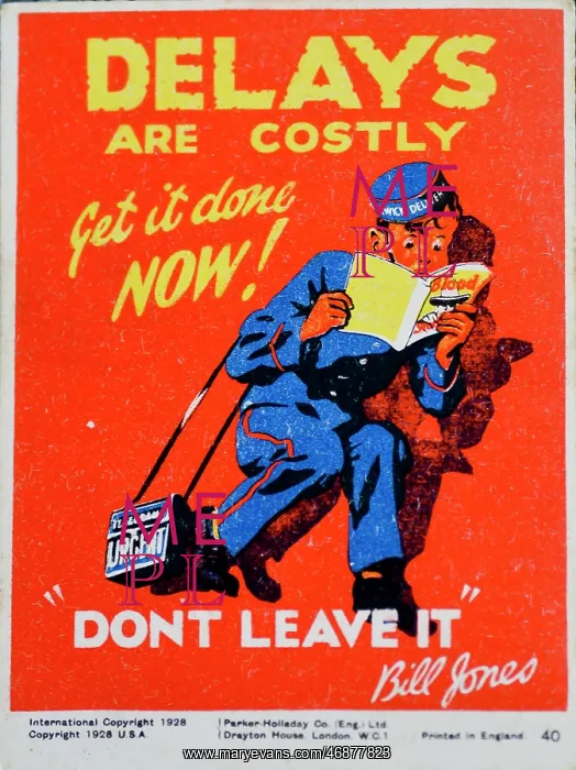 : Incentivisation Poster - Delays are Costly : Incentivisation Poster - Delays are Costly