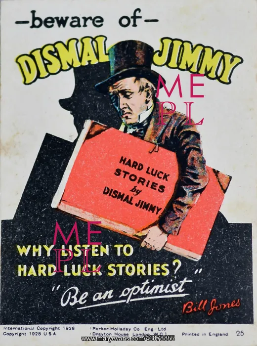 : Incentivisation Poster - Dismal Jimmy : Incentivisation Poster - Dismal Jimmy