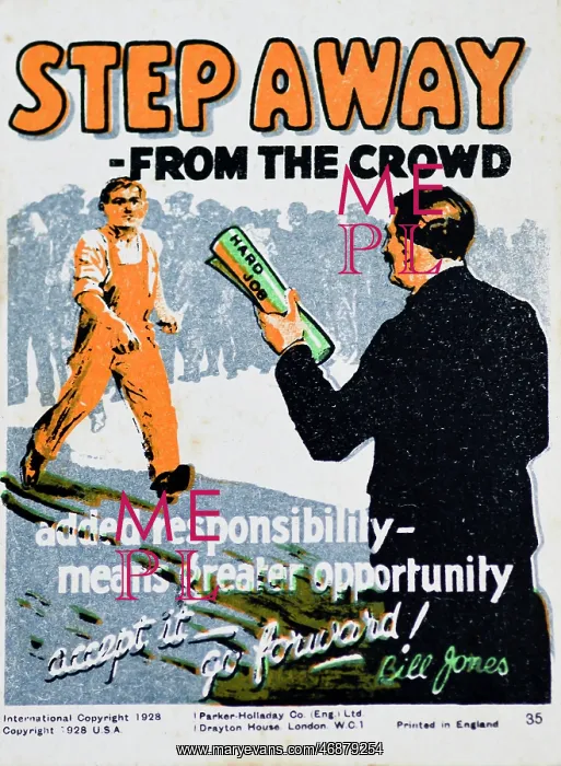 : Incentivisation Poster - Step Away from the Crowd : Incentivisation Poster - Step Away from the Crowd