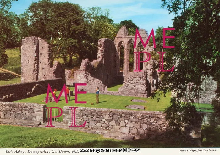  : Inch Abbey, Downpatrick, County Down, Ireland