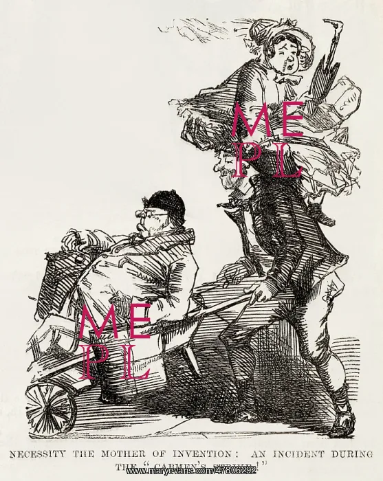 : An incident during the cabmen's strike, 1853 : An incident during the cabmen's strike, 1853