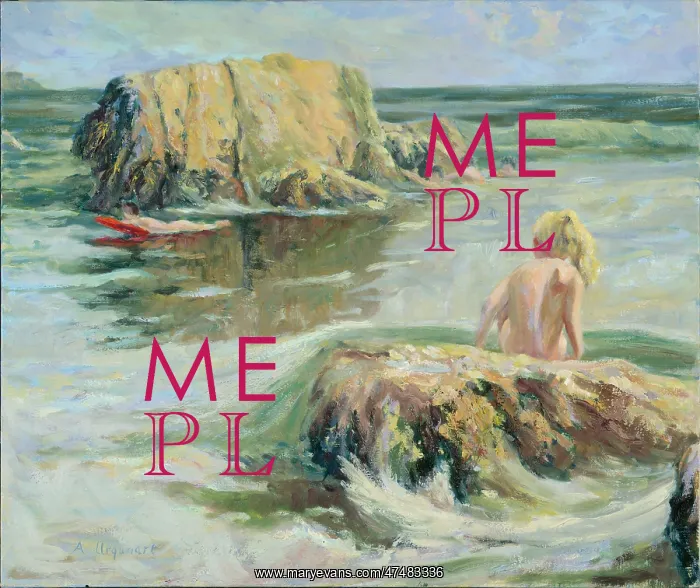  : Incoming Tide ' children bathing