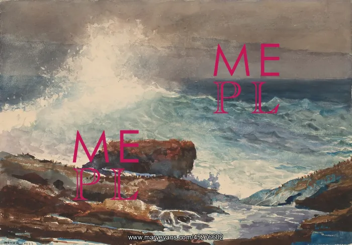 : Incoming Tide, by Winslow Homer : Incoming Tide, by Winslow Homer