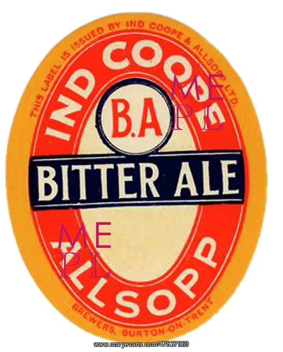  : Ind Coope & Allsopp Bitter Ale