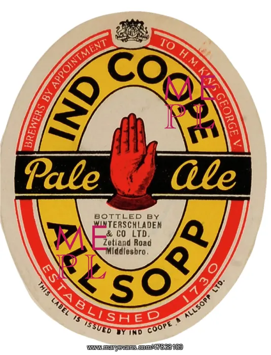  : Ind Coope Allsopp Pale Ale (Scroll)