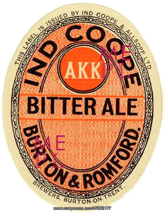  : Ind Coope Bitter Ale