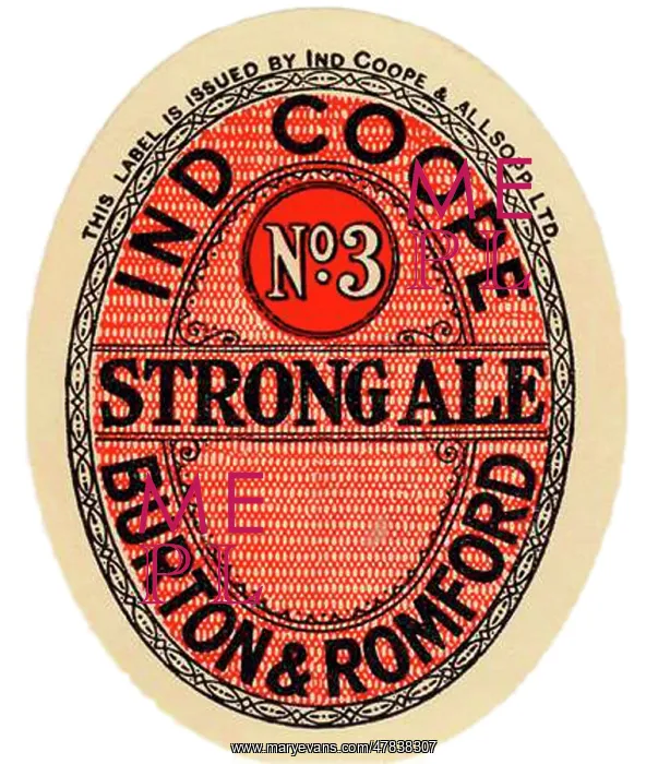  : Ind Coope No3 Strong Ale