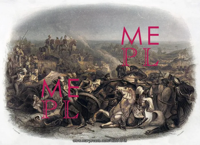 : INDIA, 1843, MEEANEE, SIND : INDIA, 1843, MEEANEE, SIND
