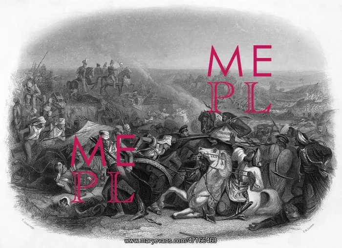 : INDIA, 1843, MEEANEE, SIND : INDIA, 1843, MEEANEE, SIND