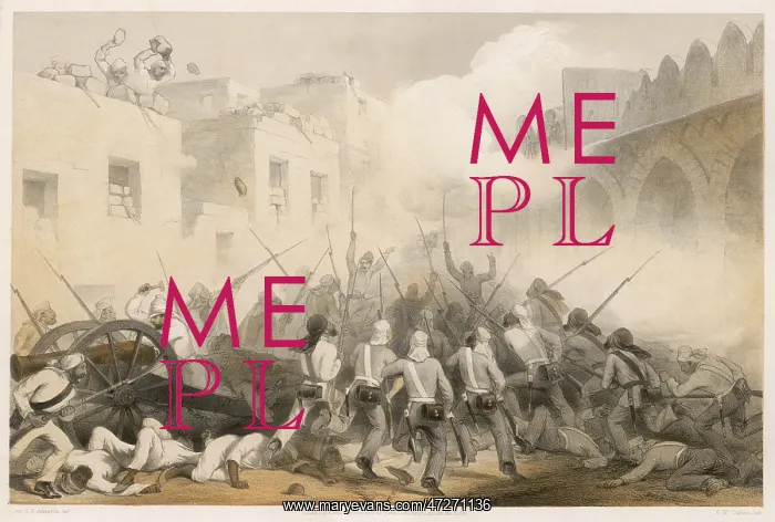 : India - 1857 - Delhi Stormed : India - 1857 - Delhi Stormed