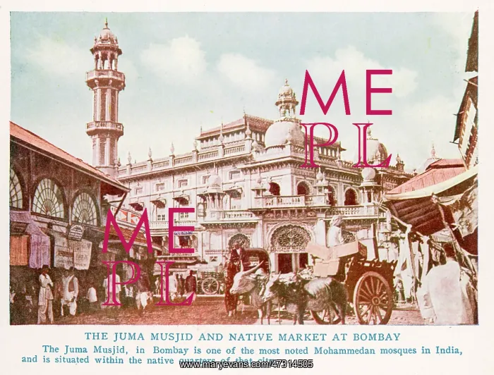  : INDIA / BOMBAY / JUMA MUSJID