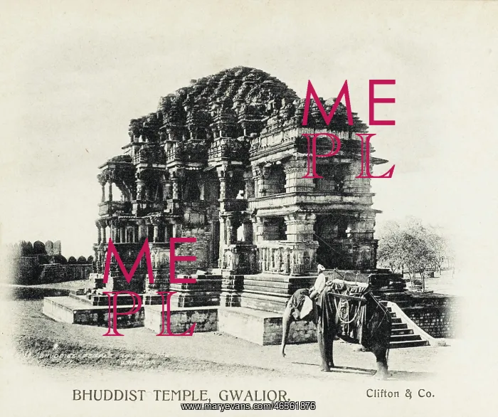 : India - Buddhist Temple at Gwalior : India - Buddhist Temple at Gwalior