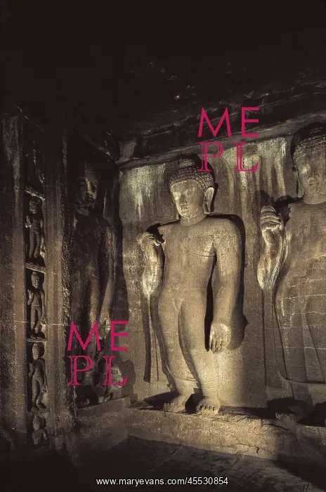 : India. Caves of Ajanta. Buddha : India. Caves of Ajanta. Buddha