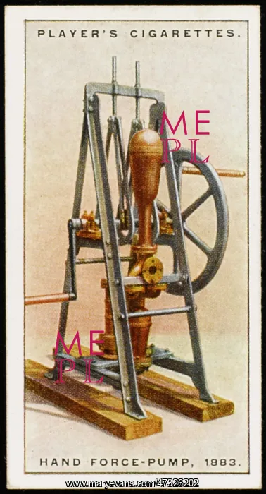 : INDIA FIRE PUMP / 1883 : INDIA FIRE PUMP / 1883