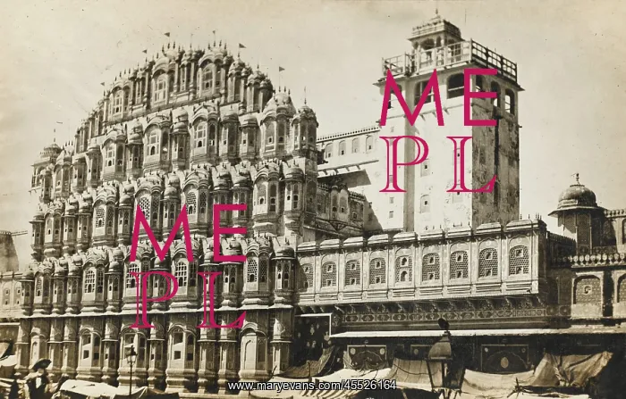 : India, Jaipur - the Hawa Mahal : India, Jaipur - the Hawa Mahal