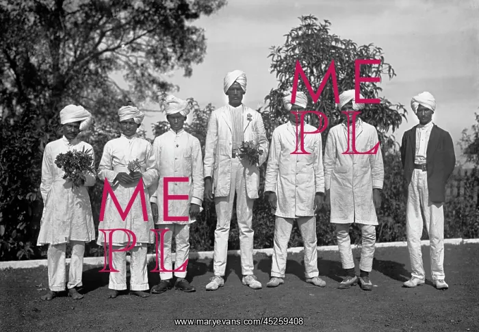 : India - Local Men around 1912