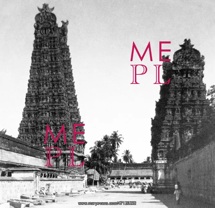  : India - Madurai Temple early 1900s