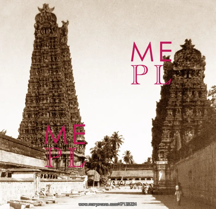  : India - Madurai Temple early 1900s