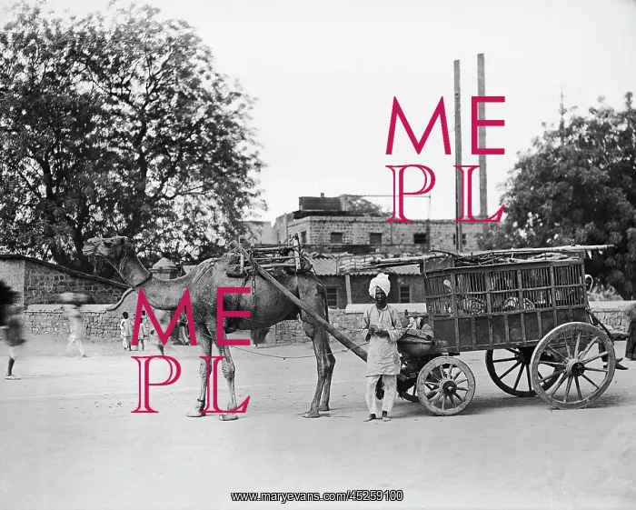 : India - Mail Carriage around 1912 : India - Mail Carriage around 1912