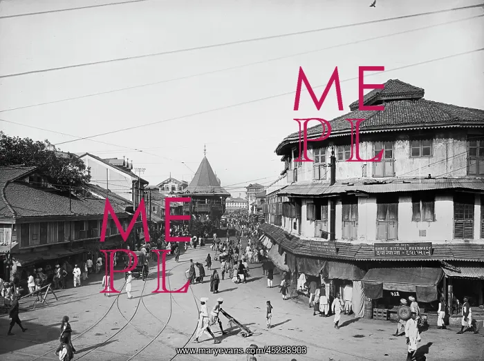 : India - Mumbai around 1912 : India - Mumbai around 1912