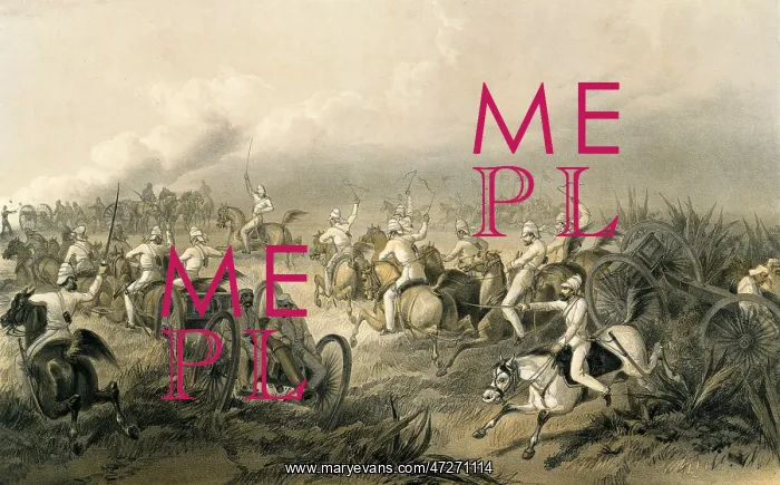  : INDIA / MUTINY / ARTILLERY