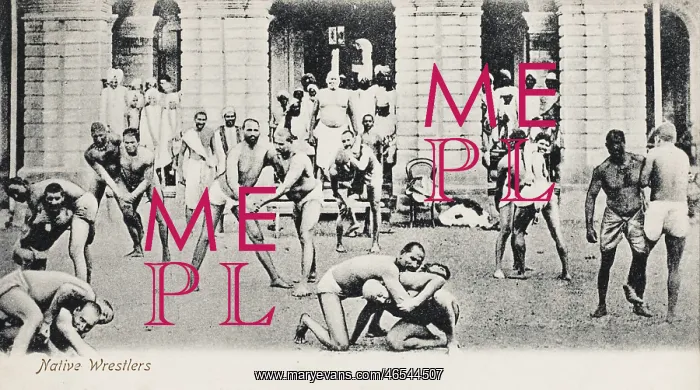 : India - Native wrestlers : India - Native wrestlers