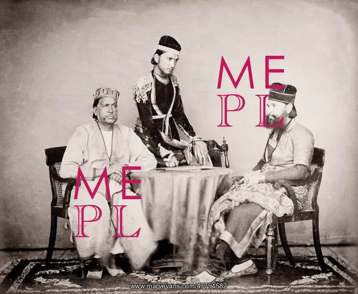 : India - Nawabs, Shepherd and Robertson, 1860s : India - Nawabs, Shepherd and Robertson, 1860s