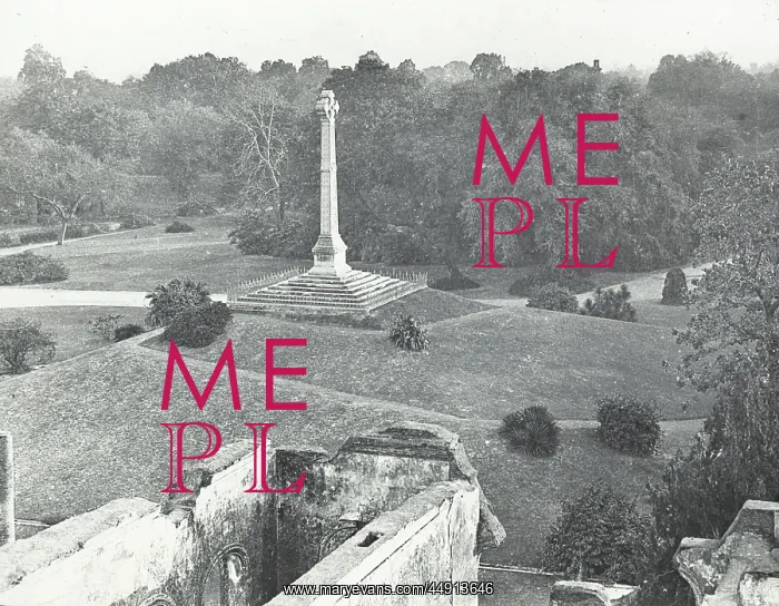 : India - The Residency Lawrence Monument : India - The Residency Lawrence Monument