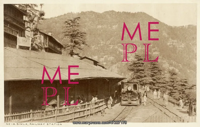 : INDIA / SIMLA RAILWAY STN : INDIA / SIMLA RAILWAY STN