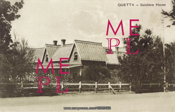 : India - Soldiers Home, Quetta