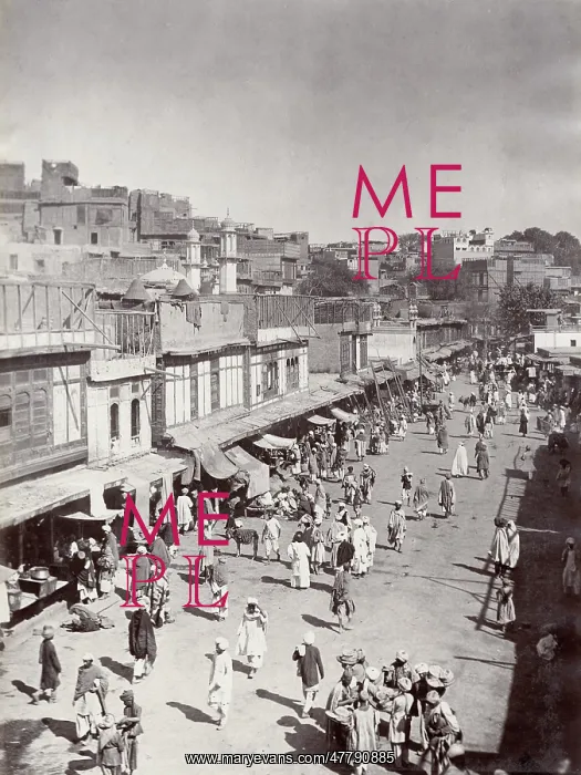 : India - street scene, probably Peshawar, Khyber Pass : India - street scene, probably Peshawar, Khyber Pass